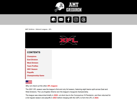 dfl/xfl2001 screenshot