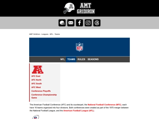 nfl/afc screenshot