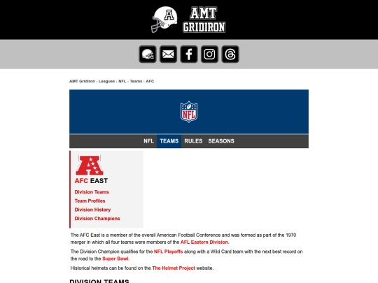 nfl/afceast screenshot
