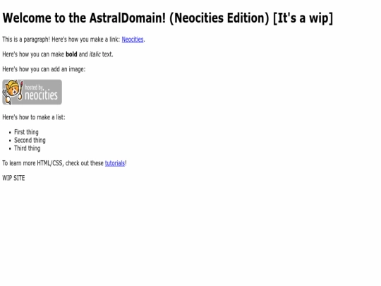 index screenshot