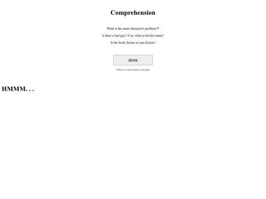 questionpage screenshot