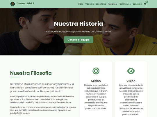 nosotros screenshot