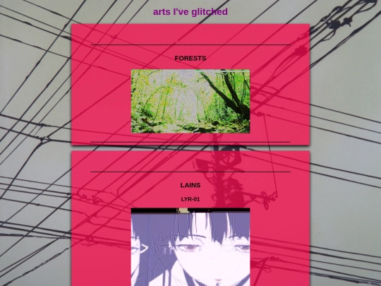 pages/glitchart screenshot