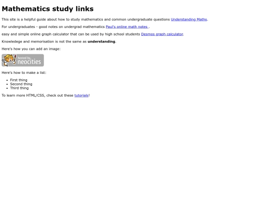 math screenshot