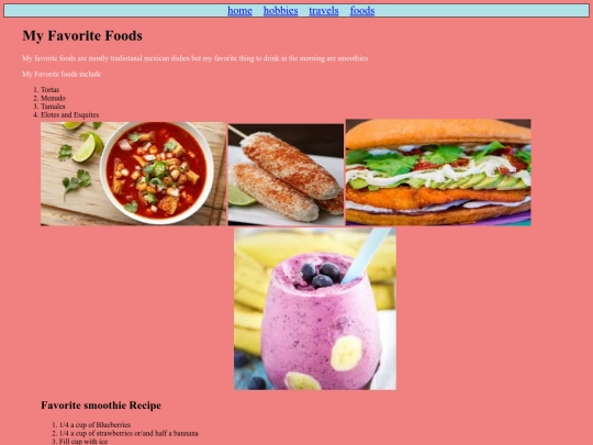 foods screenshot
