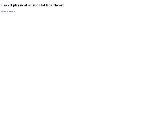 healthcare screenshot