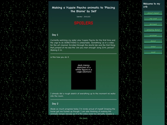 obsessions/yuppiepsychoanimaticlog screenshot