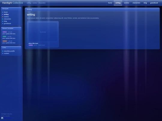 writing screenshot