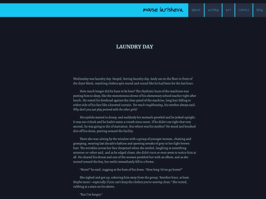 writing/stories/laundryday screenshot