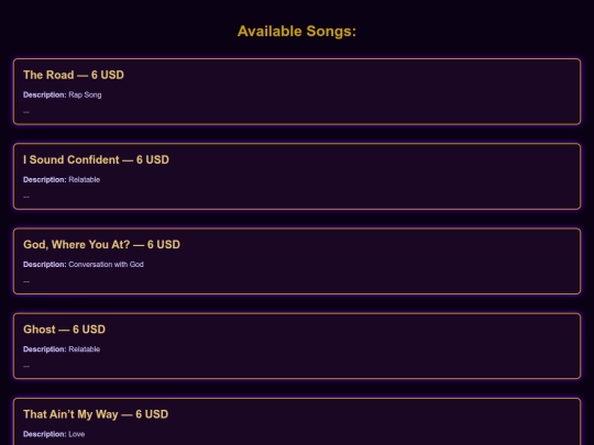 index screenshot