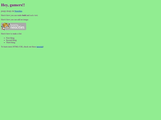index screenshot