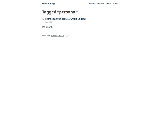 tags/personal screenshot