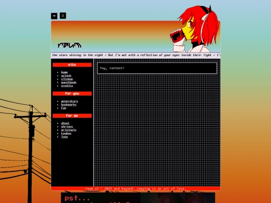 template screenshot