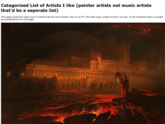 artists screenshot