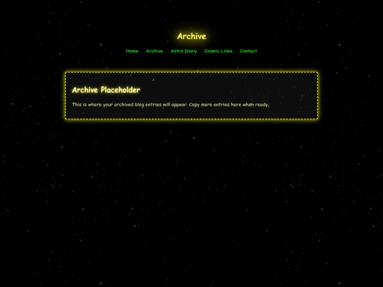 archive screenshot