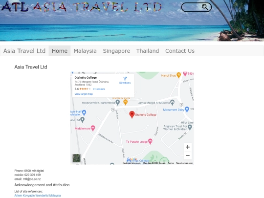 contact screenshot