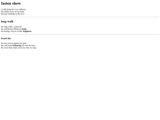 poem screenshot