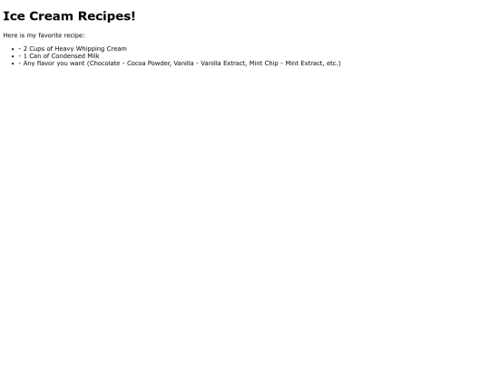 IcecreamRecipes screenshot
