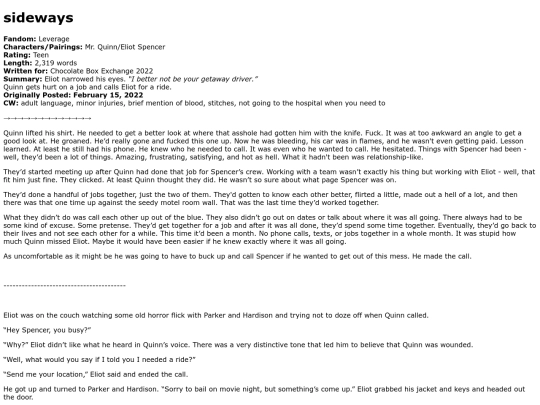 leverage/sideways screenshot