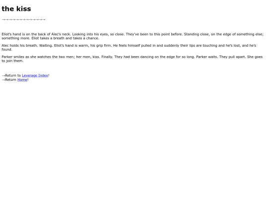 leverage/the_kiss screenshot