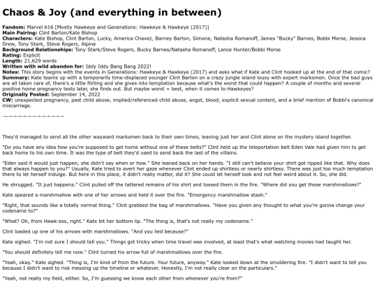 marvel/chaos_and_joy screenshot