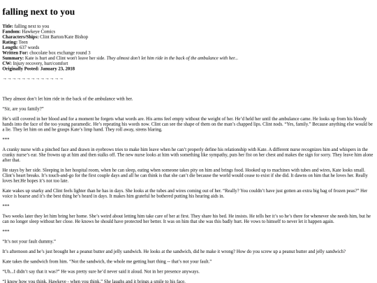 marvel/falling_next_to_you screenshot