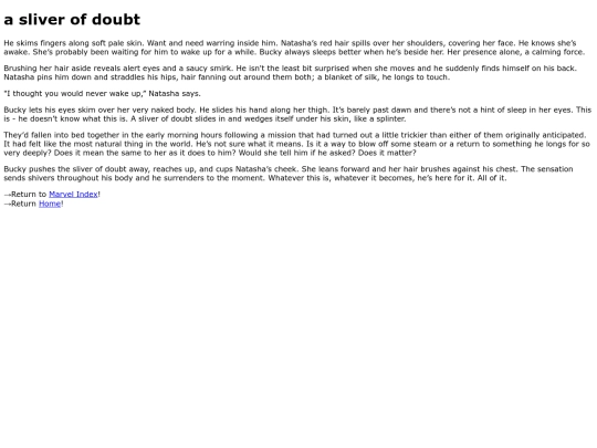 marvel/sliver_of_doubt screenshot