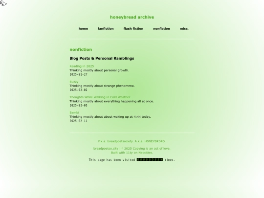 blog screenshot
