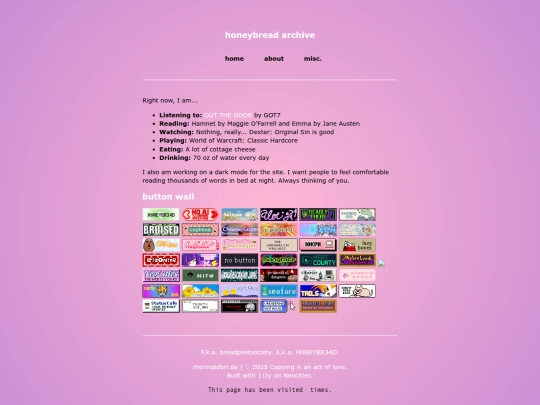 links screenshot