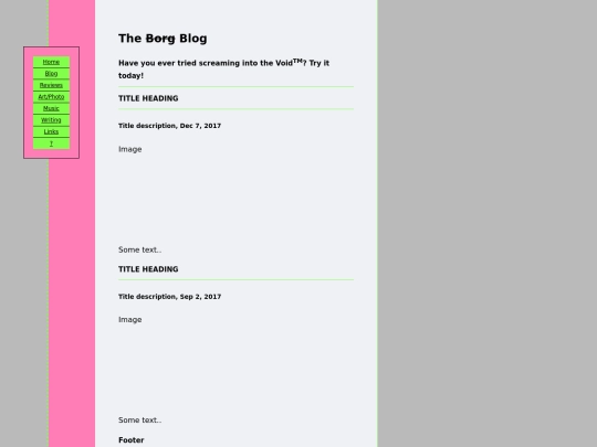 blog screenshot