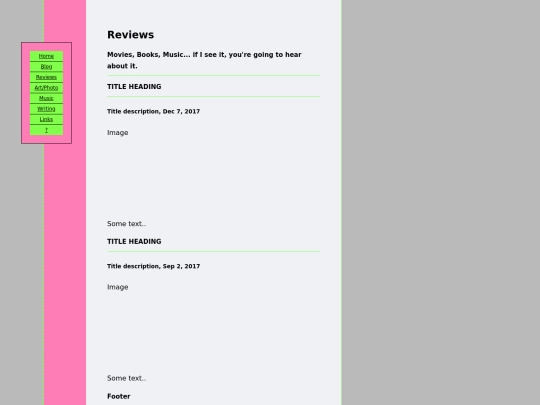 reviews screenshot