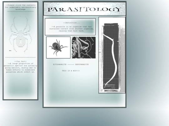 parasitology screenshot