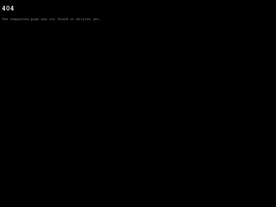 not_found screenshot