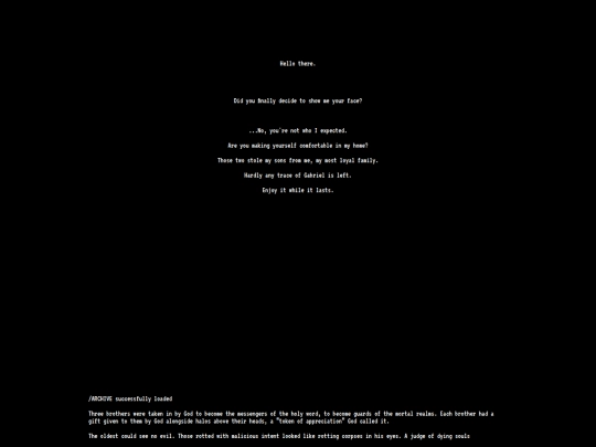ARCHIVE screenshot
