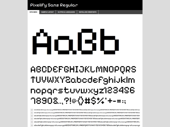 webfontkit-20250517-224404/pixelifysans-variablefont_wght-demo screenshot