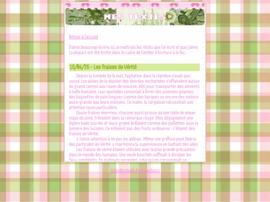 textes screenshot