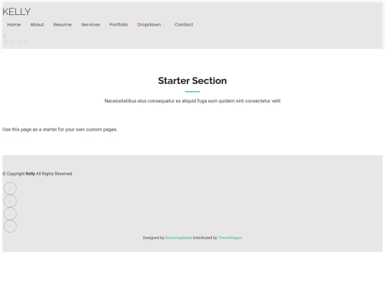 Kelly-1.0.0/starter-page screenshot