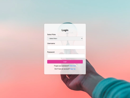 apps/login screenshot