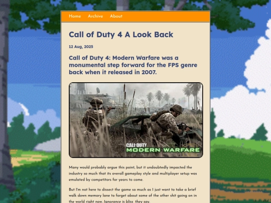 posts/2025-08-12-Call-of-Duty-4-A-Look-Back screenshot