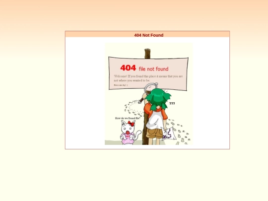 not_found screenshot