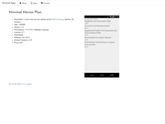 app-mensaplan screenshot