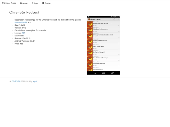 app-ohrenbaer screenshot