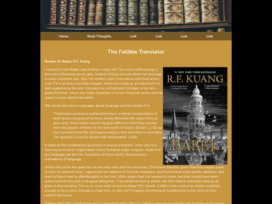 Book_reviews/Babel screenshot