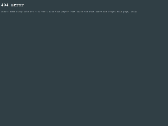 not_found screenshot
