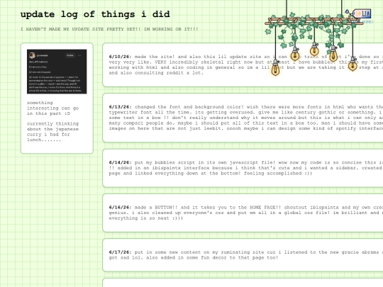 updateslog screenshot