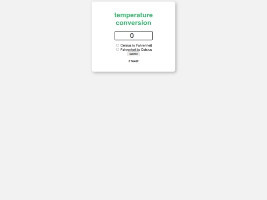 temperature_conversion screenshot