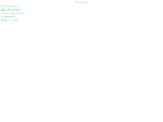 games/sidebar screenshot