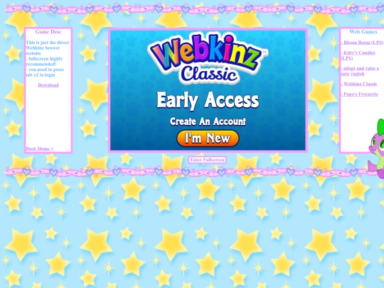 games/webkinz screenshot