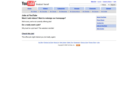 t/jobs screenshot