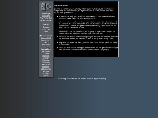 quickguidepage screenshot